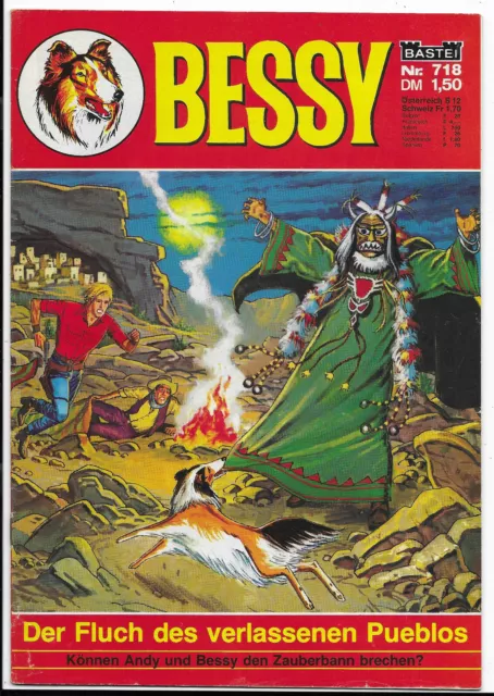 Bessy Nr.718 - TOP Z1 ORIGINAL ERSTAUFLAGE BASTEI COMICHEFT Willy Vandersteen