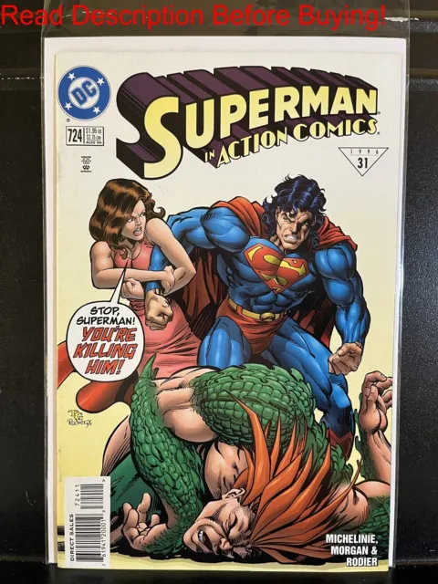 BARGAIN BOOKS ($5 MIN PURCHASE) Action Comics #724 (1996 DC) We Combine Shipping