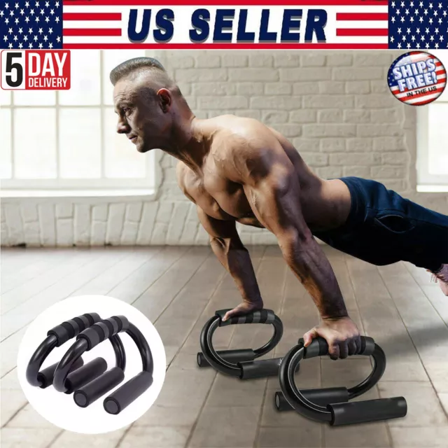 Body Sculptured Push Up Bars Press Handles Stands Exercise Grips FITNESS WORKOUT