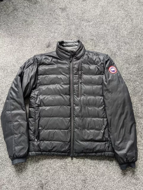 CANADA GOOSE LODGE Down Jacket Black Size Medium M Badge