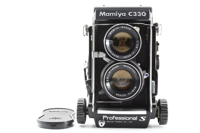 [Cerca de MINT] Cámara de película Mamiya C330 Professional S TLR 80 mm...
