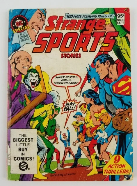 DC Comics Special Blue Ribbon Digest No.13 Sports Stories Comic