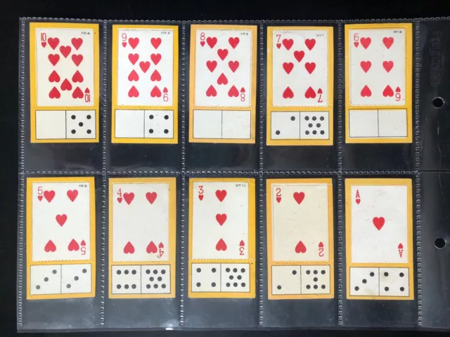 A Complete Set Of Carreras Cigarette Cards Playing Cards & Dominoes