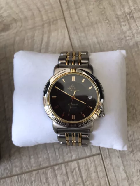 MONTRE SPECIAL RODANIA Saphir Professional en Or tanche neuf