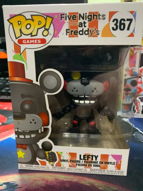 Pelucia Funko Five Nights at Freddy - Fnaf Pizza Simulator Lefty Pop! Vinyl  Figure #367