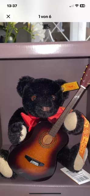 steiff teddy alt Musik Teddybär Mit Spieluhr    027529 Bobby RAR Mit OVP