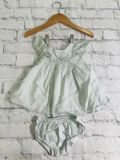 Baby Girls 0-3 Months Clothes Dresses Cute Check Dress *We Combine Postage*