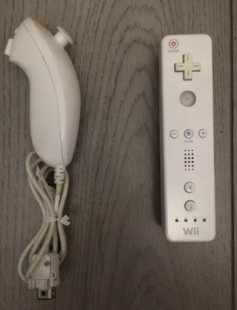 Wii Controller With Nunchuck