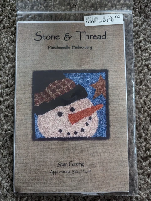 "Star Gazing"" muñeco de nieve patrón