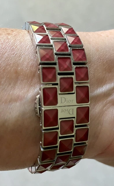 Christian Dior Women’s CD11431GM001 Christal Red Sapphire/White Diamond Watch 2