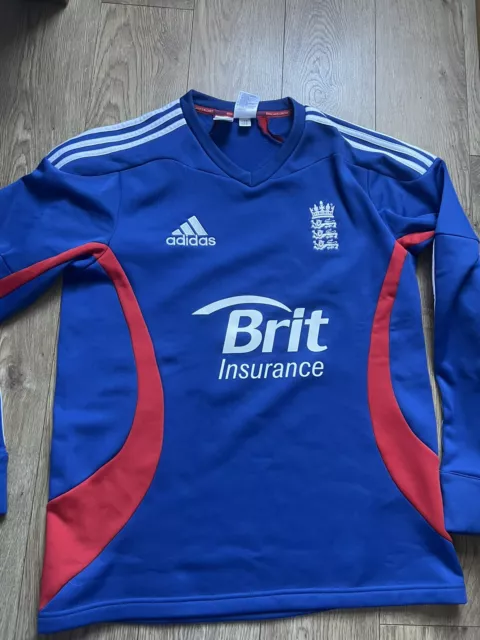 Adidas England Cricket Jumper Size Medium Mens