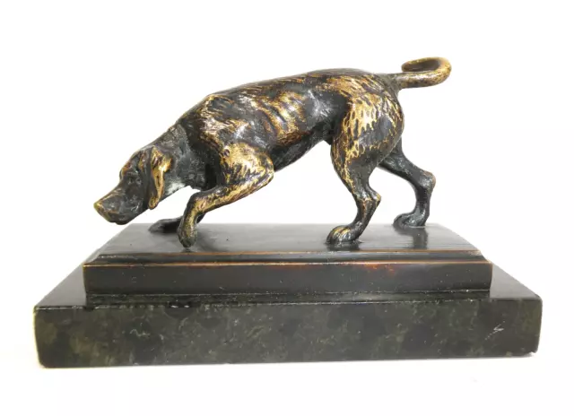 Bronce Perro Viena Jagdhund