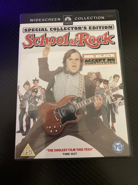 SCHOOL OF ROCK DVD Region 4 Pal Pre-Owned Ex-Rental Comedy Jack Black $2.99  - PicClick AU