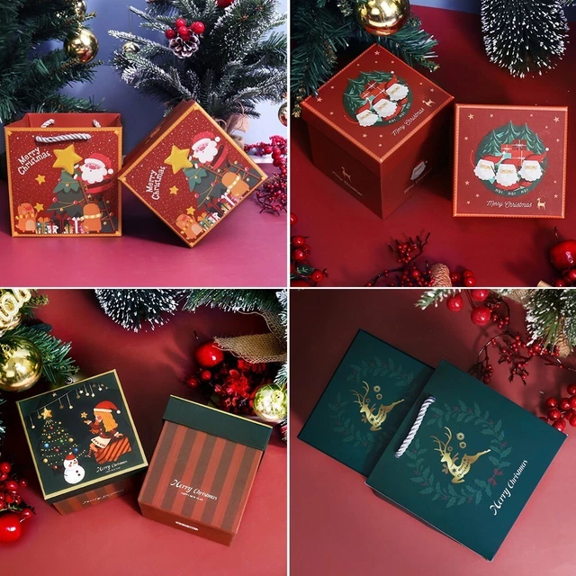 24 Boîtes Cadeaux De Noël En Kraft – Motifs Festifs, Parfaites Pour Calendrier De L'Avent Ou Emballages