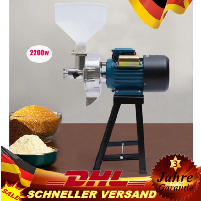 Mulino Per Cereali Moongiantgo Elettrica 250g, Macina Spezie Macina Spezie Elettrico 950W