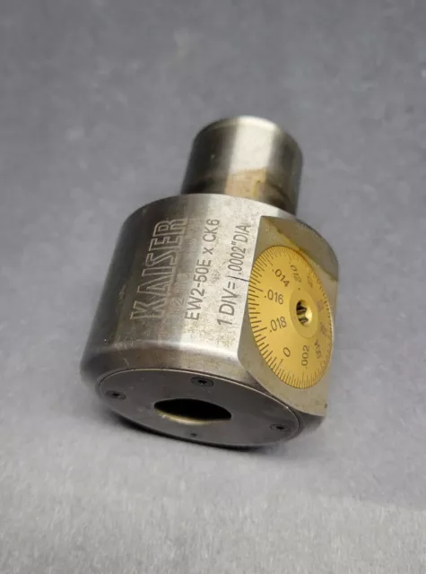 Kaiser Boring Head ⅝" Dia. 112.116 EW2-50E Machinist CK6 KAB6 PC6 Fine Finish