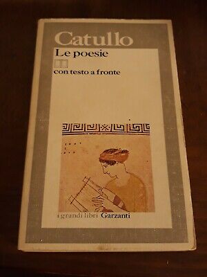 Gaio Valerio Catullo tutte le poesie testo latino a fronte Solaria 1990 prima ed 