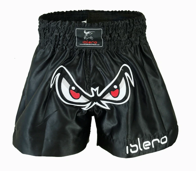 Pantaloncini ISLERO Muay Thai Fight Kick Boxing MMA Grappling Arti Marziali Gear UFC