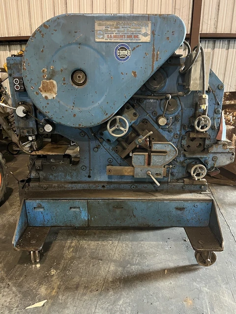 Mubea KBL 1/2 Universal 55 Ton Mechanical Ironworker