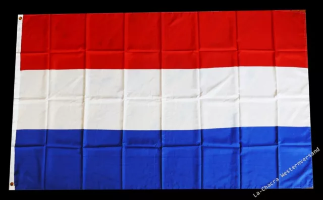 Flagge Niederlande 90x150cm + 2 Ösen Hissfahne Deko Fahne Europa Holland