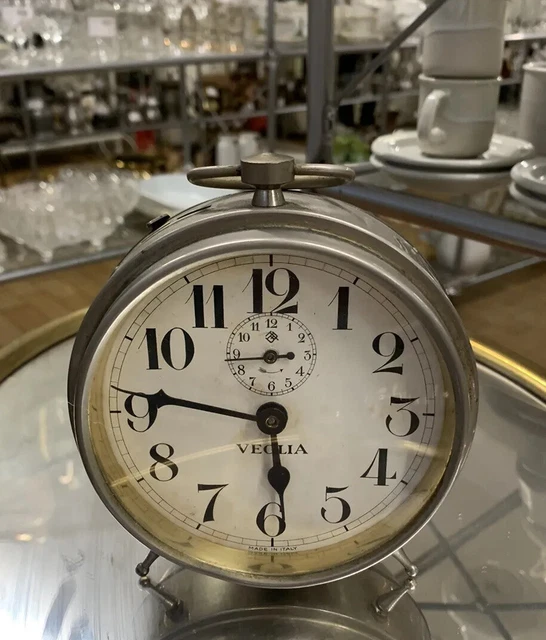 Vintage Sveglia Veglia Funzionante E In Buonissime Condizioni