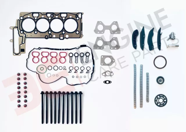 Tête Joint Boulons Kit Chaîne Distribution Pour BMW 2.0 Turbo Diesel N47D20C