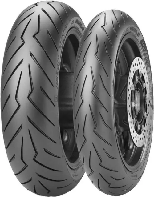 Coppia 120/70 17 58H 160/60 15 67H Dot2023  Pirelli Diablo Rosso Scooter