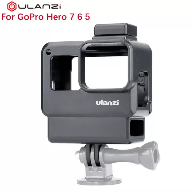 Vlog Case Action Camera Housing Shell Cage Frame for GoPro Hero 7 6 5 AU