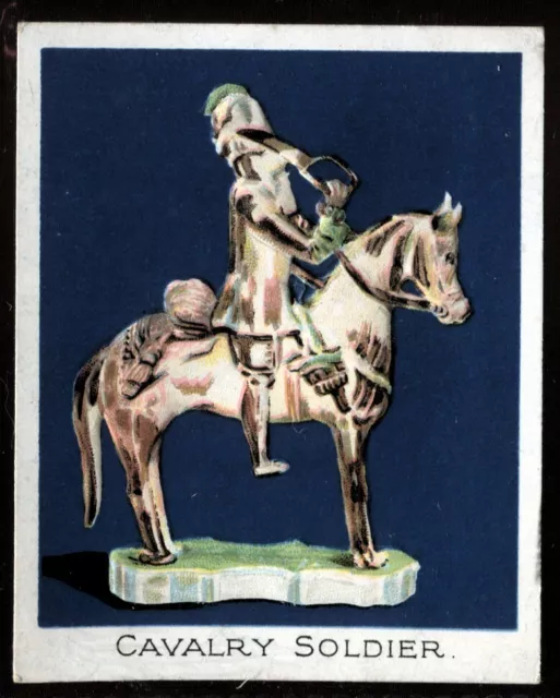 Tobacco Card, Carreras, OLD STAFFORDSHIRE FIGURES,Large,1926,Cavalry Soldier,#16