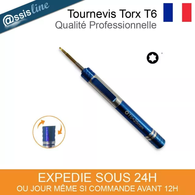 Tournevis Torx T6 Etoile 6 Points / Livraison Avec Numero De Suivi