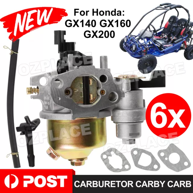 Carburetor Carby For HONDA GX140 GX160 GX200 5.5HP - 6.5hp 168F 170F Air Filter