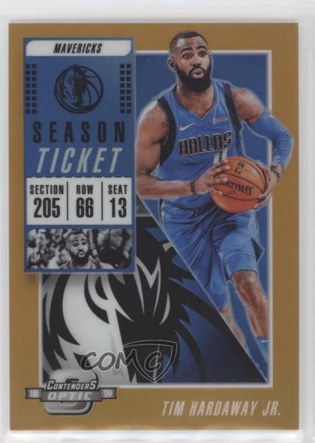 2018 Panini Contenders Optic Season Ticket Orange Prizm /49 Tim Hardaway Jr #36