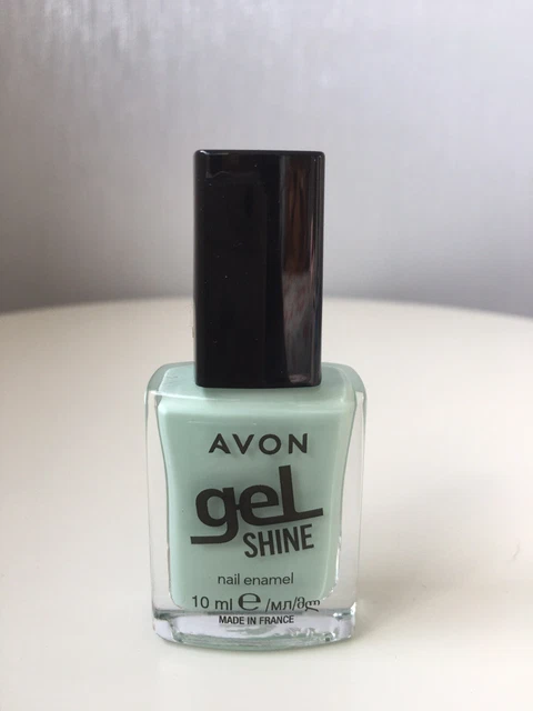 Avon Gel Shine Nagelemaille Nagellack Frisch Geprägt Grün - Neu