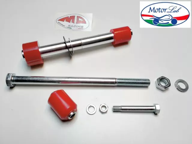 KIT SILENT BLOCK MD RACING CARTER Vespa PX 125 150 + PERNI MOTORE