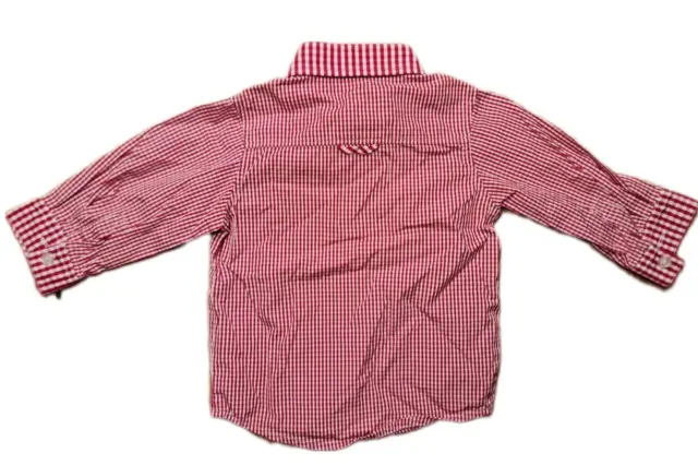 Original Baby Designer Langarm Hemd von Burberry Größe 68 74 3