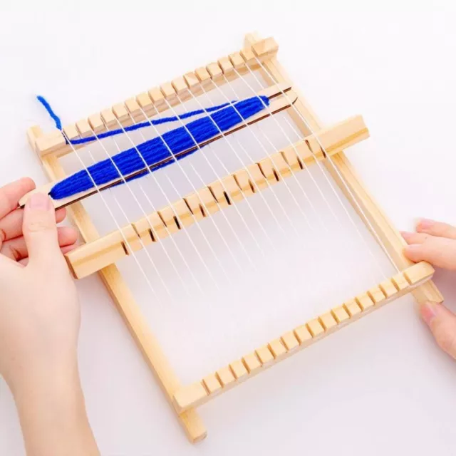 Wooden Knitting Machine DIY Hand-Woven DIY Woven Set  For Children Kids Gifts