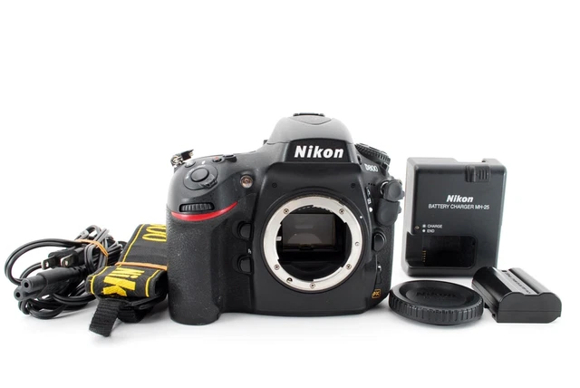 Nikon D800 36.3MP Digital SLR Camera Black (Body Only) From JAPAN Excellent+++++
