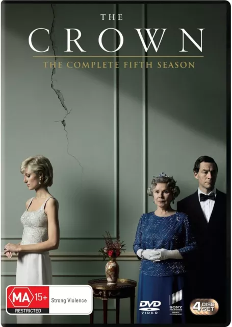 The Crown Season 5 (DVD) BRAND NEW SEALED AUSTRALIAN RELEASE REGION 4 A024