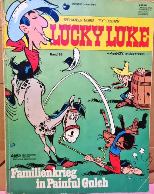 Lucky Luke Band Nr.26 1. Auflage   Ehapa 1980                              2360