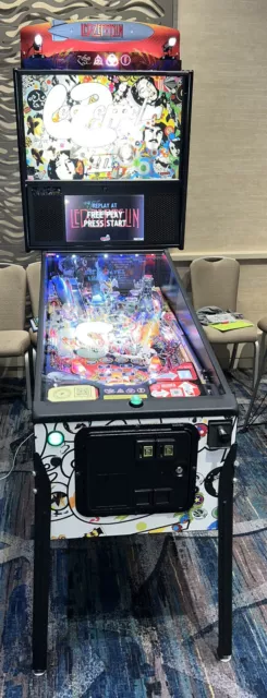 Led Zeppelin Pro Edition Pinball Stern Free Shipping 2022