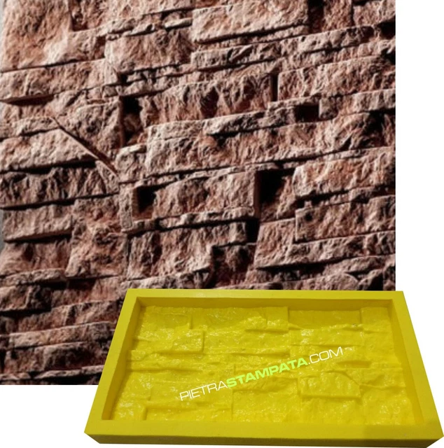 MOULE MATRICE CAOUTCHOUC Fausse Pierre Reconstruite Couverture Craie