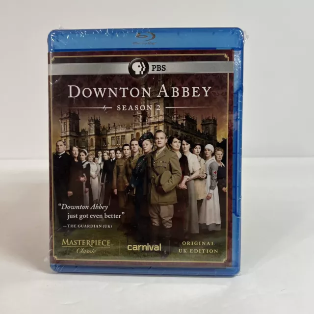 DOWNTON ABBEY: SEASON 2 (Blu-ray Disc, 2012, Original UK Edition) $5.50 ...