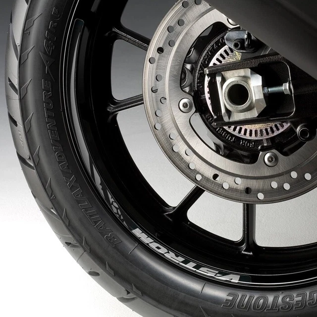 Suzuki Gray Wheel Decal - 17in. Rear 990D0-06LRW-GRY