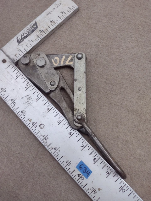 Klein & Sons USA Chicago Grips Bare Wire Puller 161330 Pulling Tool Vintage Made