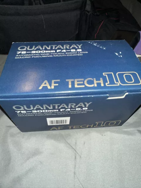 Quantaray  Canon  AF 70-300mm f/4-5.6  Macro Zoom Lens-mint