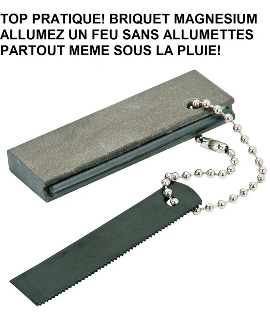 Introuvable Indispensable En Bateau : Allume Feu Magnesium Sans Allumettes! Top