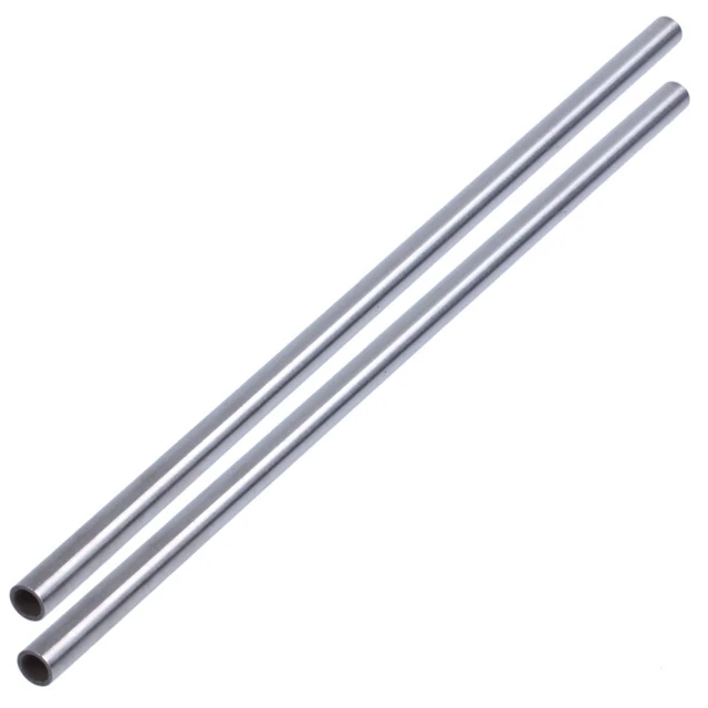 2 PEZZI 304 tubo capillare acciaio inox strumento AD 8 mm x 6 mm ID, lunghezza 250 mm Y1Y9