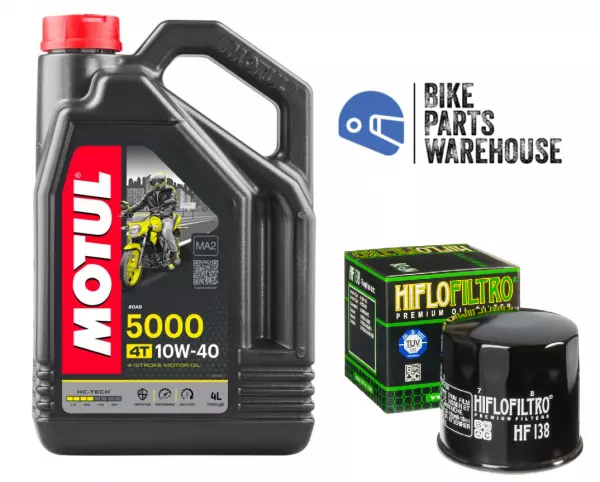 HONDA VARADERO XL1000 2007 Hi-Flo Oil Filter Semi-Synthetic MOTUL Oil