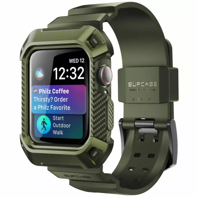 SUPCASE RUGGED CASE For Apple Watch Series 5 4 3 2 1 44 40 42 38mm Strap Bands 22.66 PicClick