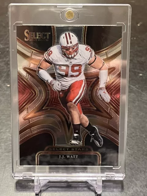 2023 Panini Select Draft Pick Select  Stars JJ WATT Houston Texans SS-JJ PRIZM